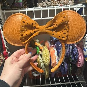 Orange Disney Minnie Ears